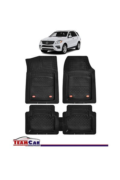 TEAMCAR ® Covorașe auto tip tavă Mercedes-Benz ML W166 (2011–2015) Negru