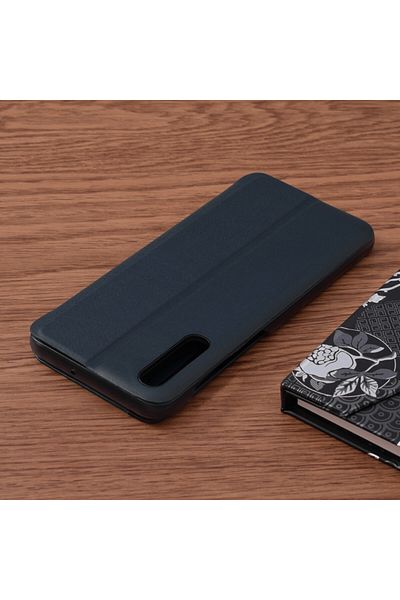 Techsuit Husă pentru Samsung Galaxy A30s / A50 / A50s - Seria Techsuit eFold - Albastru închis