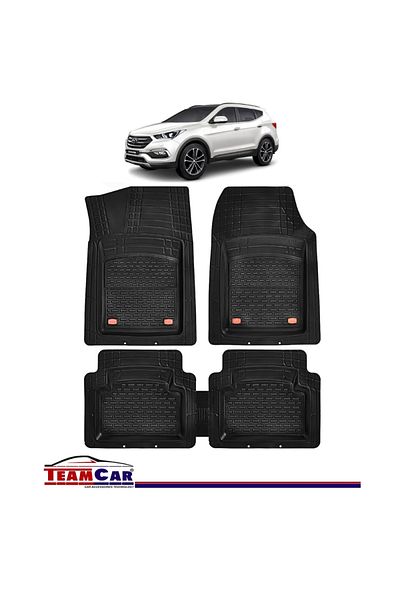 TEAMCAR Car Mats TeamCar® Hyundai Santa Fe III (2012-2018) - Rubber Type Tray