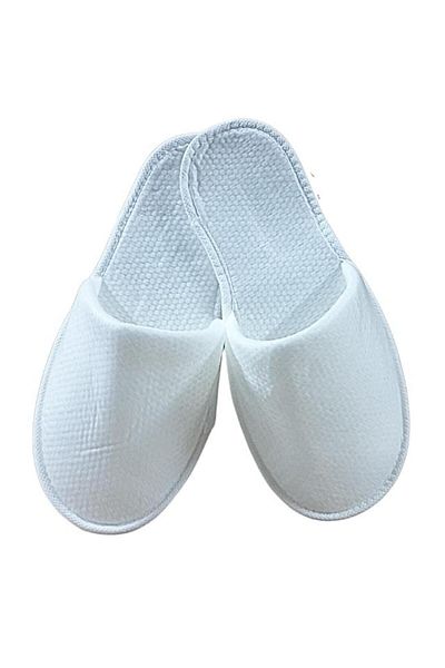 Serena Set of 150 pairs of Serena disposable hotel slippers, white, universal size