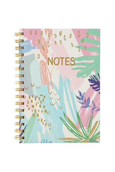 Roco دفتر تمارين "ملاحظات" A5، 80 ورقة، مسطرة مفردة (عربي)، أزرق/وردي