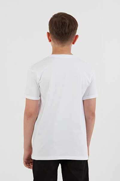 Fulla Moda Μπλουζάκι για αγόρι με στάμπα 100% βαμβάκι