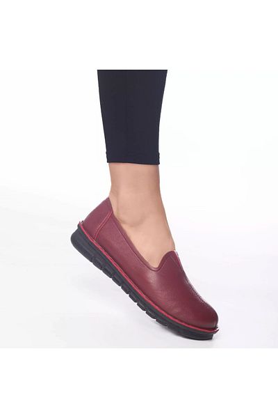MODA STİL Orpha casual shoes red eco-leather, 38