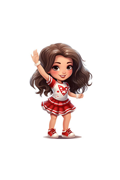 INOVATIX Set de 8 piese, autocolant pentru păpuși Moly, INOVATIX®. 6 cm