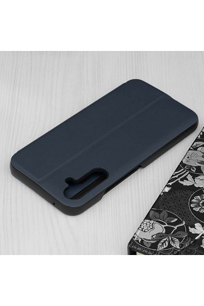 Techsuit Case for Samsung Galaxy A34 5G - Techsuit eFold Series - Dark Blue