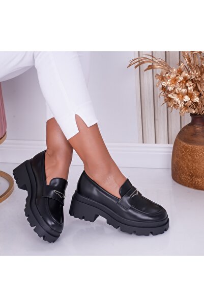 Botinelli Women's Casual Black Shoes Made of Ecological Leather Serena, 37