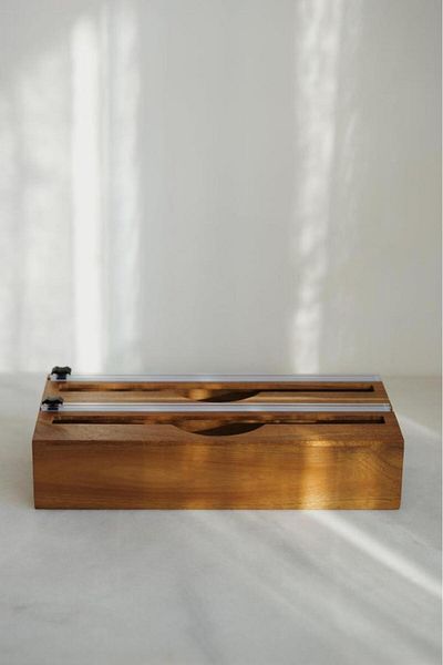 MİEN Mien 2 Compartment Acacia Stretch Foil Box