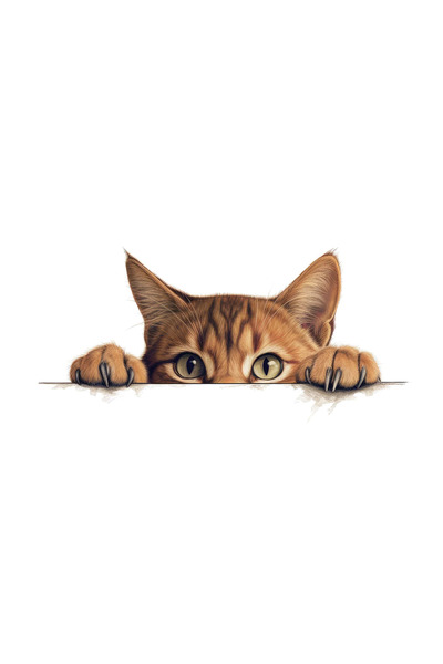 INOVATIX Σετ 8 τεμαχίων, αυτοκόλλητο καλύμμα γάτας, INOVATIX®. 6 εκ.