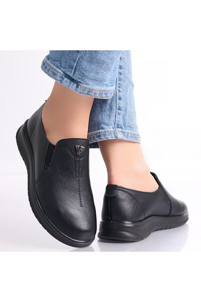 MODA STİL Roy Casual Shoes Black Eco-leather, 39