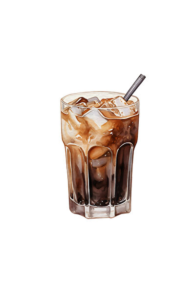 INOVATIX Set de 8 bucăți, autocolant de sticlă cu cafea cu gheață, INOVATIX®....