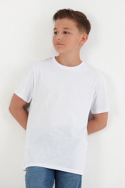 Fulla Moda Παιδικό μπλουζάκι Unisex από 100% βαμβάκι Basic