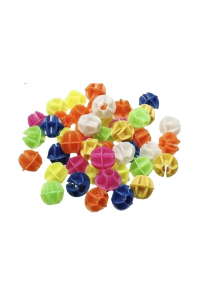 Yerli Bisiklet Jant Süsleri (Boncuk) Karışık Renkler 16 Adet