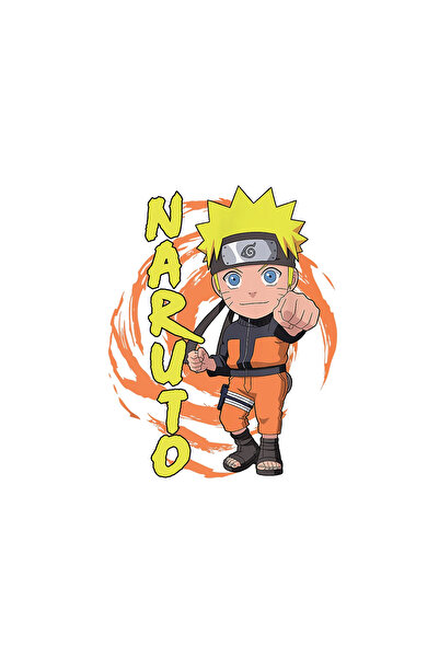 INOVATIX Set de 8 piese, autocolant Naruto cu pumnul forțat, INOVATIX®. 6 cm