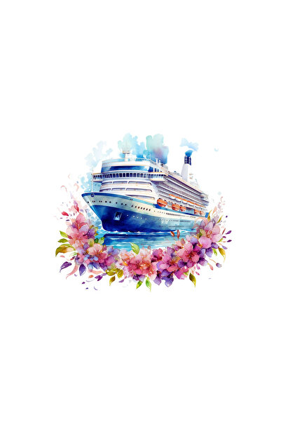 INOVATIX Set de 8 piese, autocolant vas de croazieră Wilhelm, INOVATIX®. 6 cm