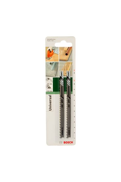 Bosch 2-Piece U345XF Wood and Metal Jigsaw Blade 2-Piece U345XF Wood and Metal Jigsaw Blade