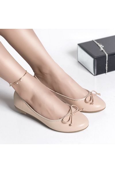 MODA STİL Women's pink ballerinas, eco-leather, amany, 37