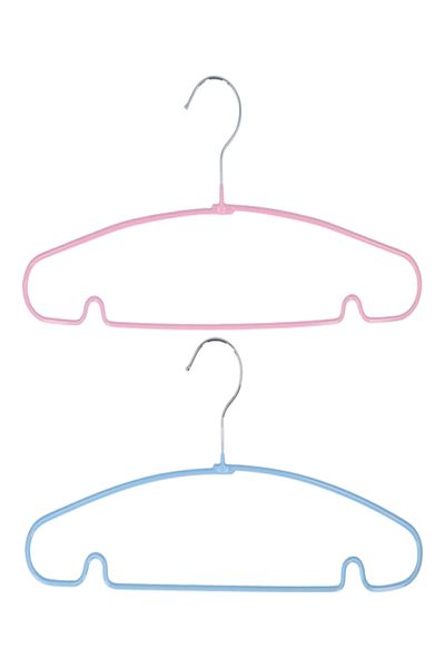 HONEYBEE 10-Piece Metal Cloth Hanger