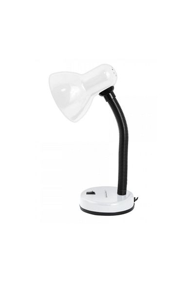 ESPERANZA Desk lamp with flexible arm, Esperanza Vega 94380, 31cm height, E27 socket, white