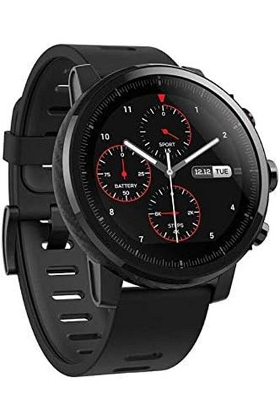 Xiaomi Amazfit Stratos Smartwatch with Heart Rate, Activity Tracking, Water Resistance - Blac