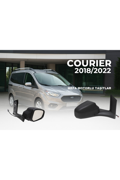 HMPX Ford Courier Sağ Ayna 2018/2022 Kapaklı Komple (Makyajlı Kasa)