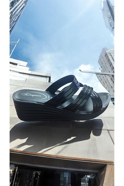 ŞAHGÜL Konay 5698 Platform Sole Slippers