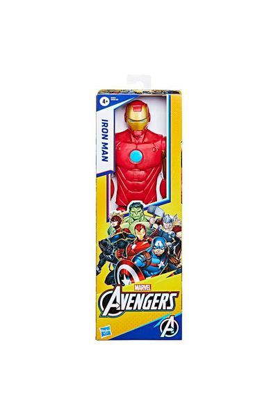 Generic Hasbro Games Marvel Avengers Titan Hero Iron Man Action Figure Red and Gold 30cm HMAE78735X0