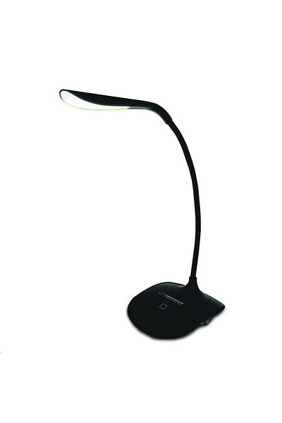 ESPERANZA LED lamp, Esperanza Acrux ELD103K, flexible arm 21 cm, dual power supply, cable 110 cm, 4 x AAA