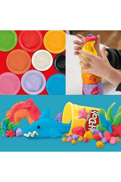 Generic Hasbro Games Play-Doh 9-Cans Favorite Color Pack Non-Toxic Modelling Clay Multicolor HPDF98215L0