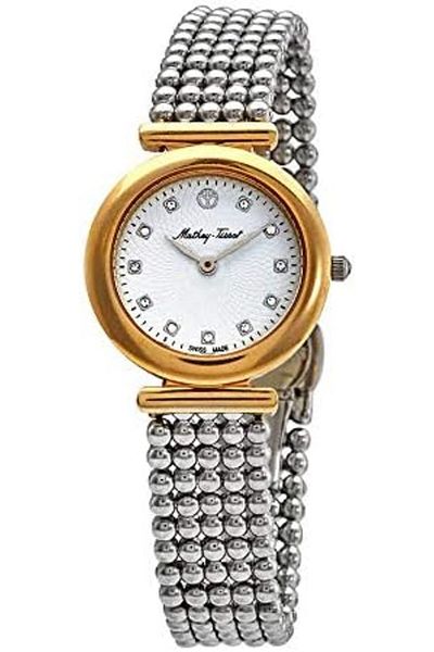 Mathey-Tissot Allure Crystal White Dial Ladies Watch D539BI
