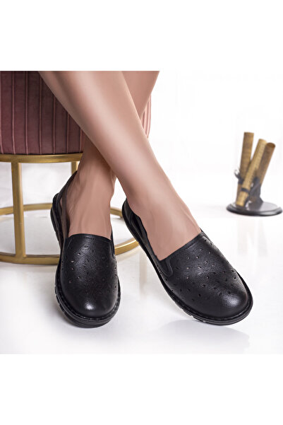 MODA STİL Women's casual black shoes, moilo, 38