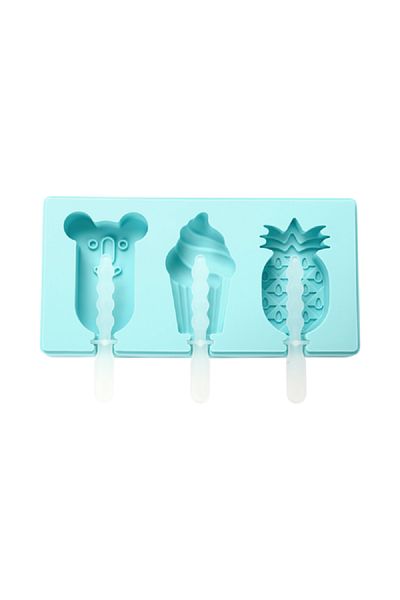 Felli Piece Reusable Easy Release Popsicle Mould for Kids Blue