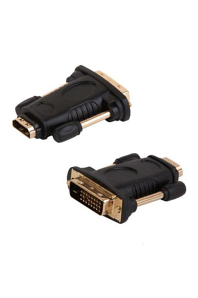 Generic Monster Jhiu HDMI Female Jack to DVI Male Plug Video Adapter Black 3417367