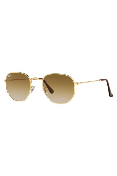 Ray-Ban Women's Sunglasses Ray-Ban RB3548 001/51, Gold, Round, 54 mm