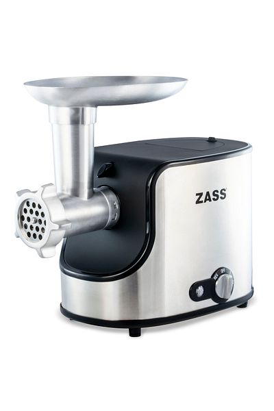 Zass Mașină de tocat carne ZMG 06, 1600W, 3 discuri de tocat din oțel inoxidabil (mare - mediu - fin)