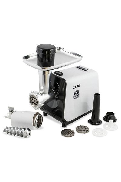 Zass Meat grinder Zass ZMG 13, Power 1000W, Minces approx. 1.1Kg/min, Sausage accessory, Tomato accessory