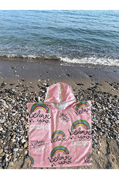 Dotamess Children's Poncho Beach Towel - Sea Towel