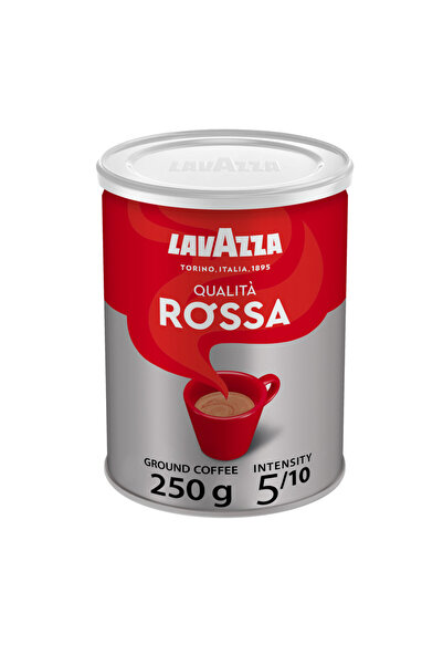 LavAzza قهوة لافاتزا كواليتا روسا اسبريسو المطحونة 250 جم (قصدير)