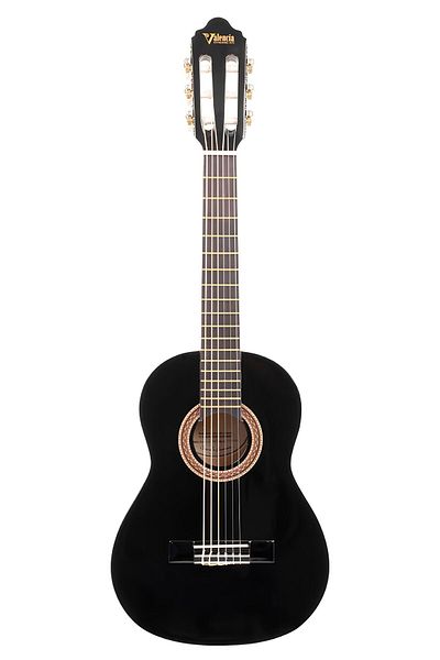 VALENCIA VC101BK, classical guitar, 1/4 size, black finish