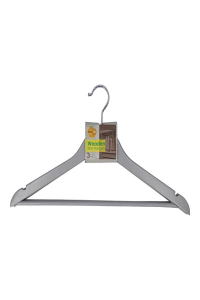 HONEYBEE 3-Piece Wooden Hanger