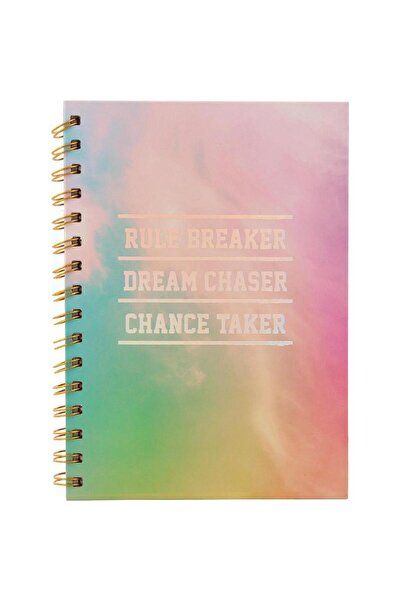 Roco دفتر تمارين "كاسر القواعد، مطارد الأحلام، صائد الفرص" A5، 80 ورقة، مسطرة...