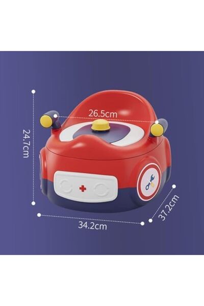 Yelajoy Baby Potty Trainer with Lid,with Soft Seat,Removable Toilet Paper Holder & Splash Guard,for Toddlers