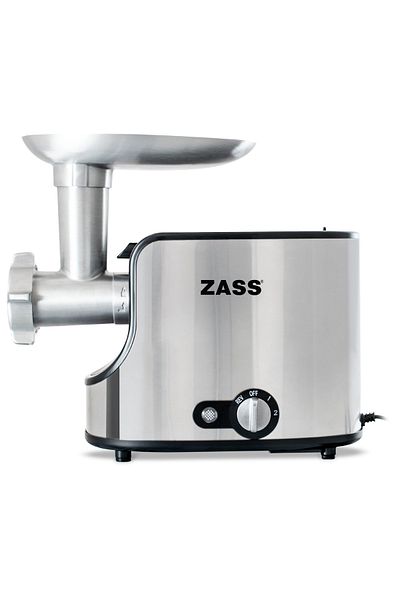 Zass Mașină de tocat carne ZMG 06, 1600W, 3 discuri de tocat din oțel inoxidabil (mare - mediu - fin)