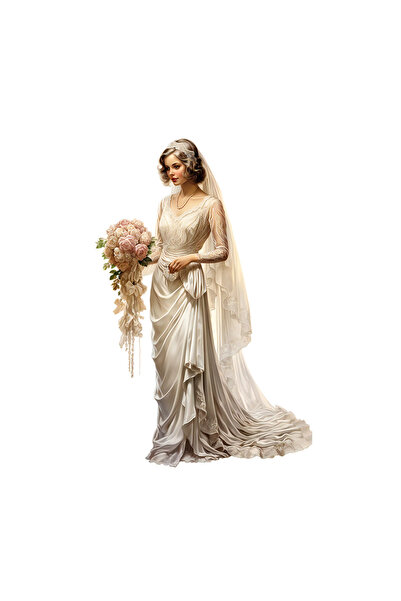 INOVATIX Σετ 8 τεμαχίων, Αυτοκόλλητο Νύφη της Περασμένης Εποχής, INOVATIX®. 6...