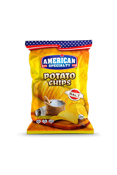 American Specialty رقائق البطاطس بالملح - 170 جرام × 4