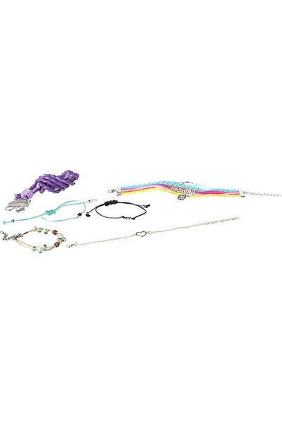 Generic Hashtag Mybling Trendy Bracelet Set Multicolor HTMB2101