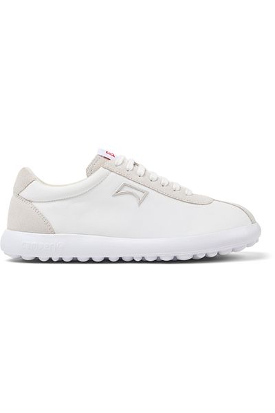 CAMPER Men's White Lace-Up Classic Sneaker with Comfortable Sole for Daily Walks PelotasXlf