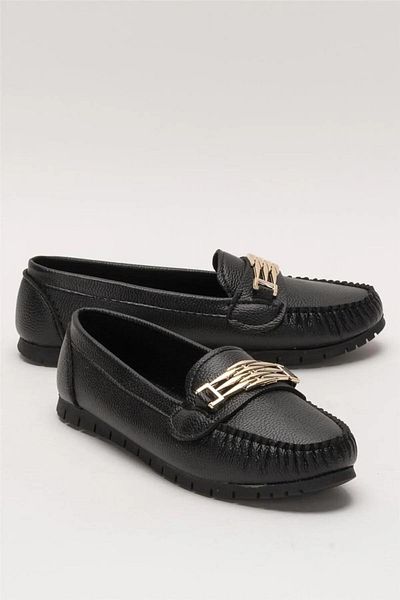 Raneel Kazançlı Alışveriş Light Sole Accessory Daily Ballerina Black