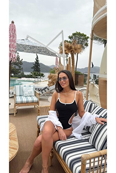 if you love me now Alexander Swimsuit Black