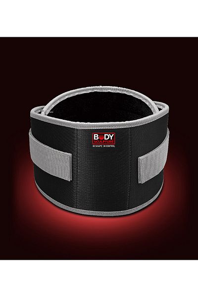 BODY SCULPTURE Solex Fitness Belt Black and Grey