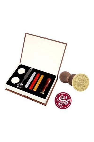 HALAMODO 7-Piece Wax Seal Stamp Set Multicolour